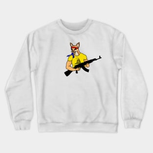 Tough Guy Chihuahua Crewneck Sweatshirt